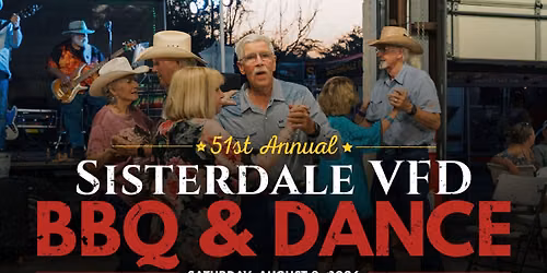 51st Annual Sisterdale VFD BBQ & Dance