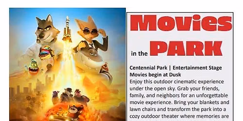 July Movie in the Park- The Bad Guys 2