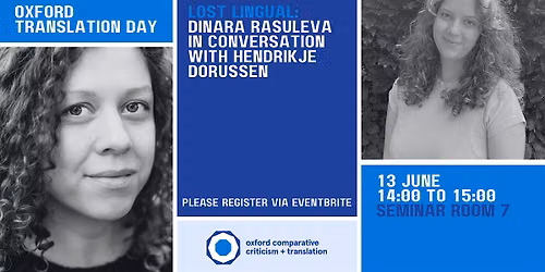 Lost Lingual: Dinara Rasuleva in conversation with Hendrikje Dorussen