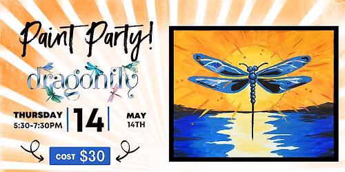 Dragonfly Paint Party