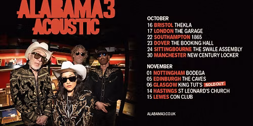 Alabama 3 live at Thekla