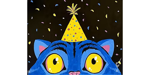 Bright Yellow Eyes - Paint and Sip in Houston | Classpop!\u2122