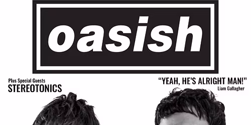 Oasish - Wedgewood Rooms, Portsmouth - 17.01.26