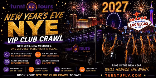 New Year's Eve Las Vegas Club Crawl