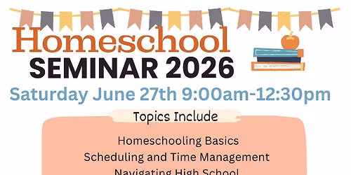 How to Homeschool Seminar!