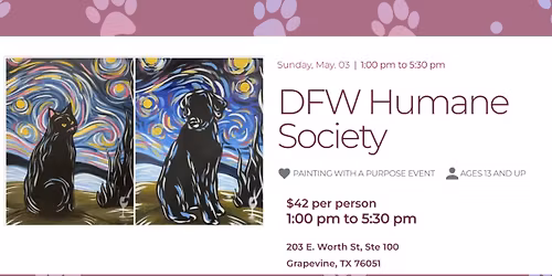 Painting With a Purpose: Fundraising Event