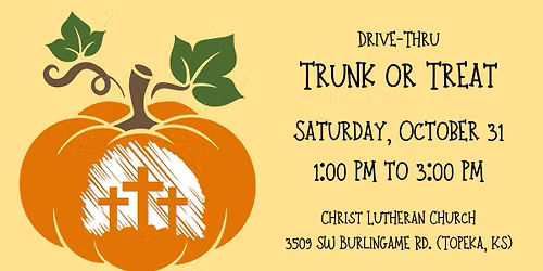 Drive-Thru Trunk or Treat
