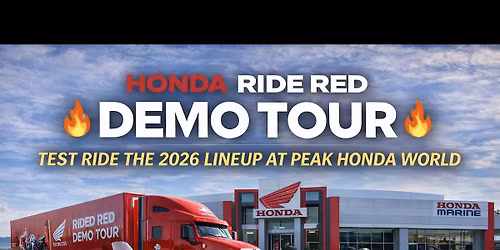 Official Honda\u00ae Ride Red Demo Days