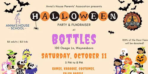 Anna's House PA Halloween Party & Fundraiser