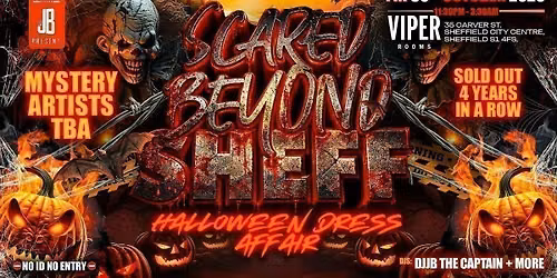 SCARED BEYOND SHEFFIELD \ud83c\udf83 | BIGGEST HALLOWEEN PARTY | DJJB THE CAPTAIN |