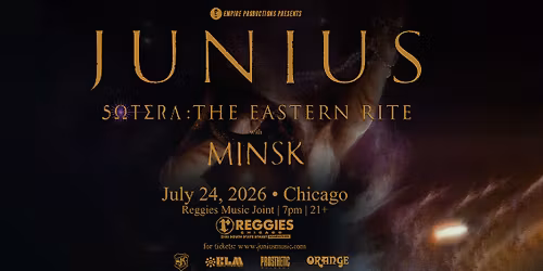 Junius \/ Minsk at Reggies
