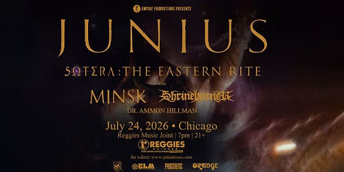 Junius \/ Minsk \/ Shrineburner \/ Dr. Ammon Hillman at Reggies