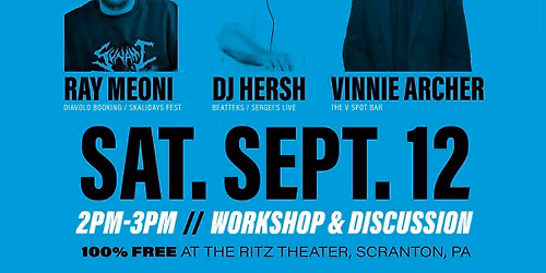 This is Scranton: Getting Booked in Scranton, PA (Workshop)