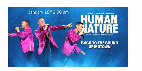 Human Nature: Back To The Sound of Motown (18+)