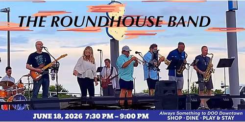 Free Music in the Plaza with The Roundhouse Band