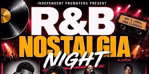 R&B Nostalgia Night featuring Glenn Lewis, Sunshine Anderson & Koffee Brown