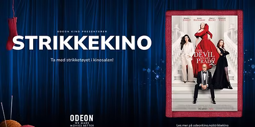Strikkekino\ud83e\uddf6 The Devil Wears Prada\ud83d\udc60- ODEON \u00c5lesund