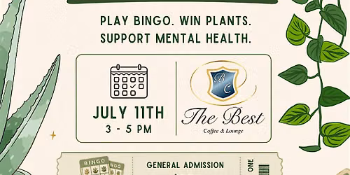 Planting Positivity Bingo : A Mental Health Fundraiser
