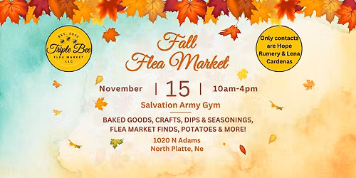 2025 Triple Bee Fall Flea Market