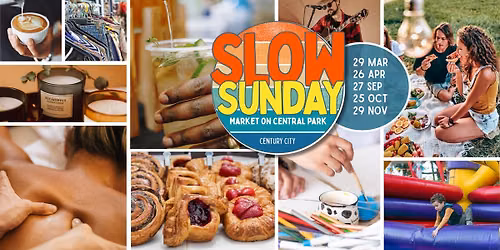 Slow Sunday Market at Central Park, Century City