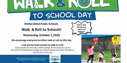 Walk and roll to school day!