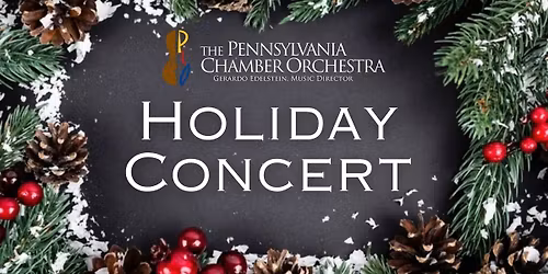 PCO Presents: 2025 Holiday Concert