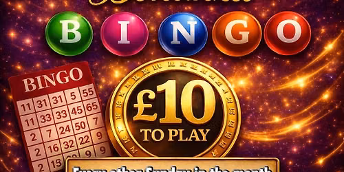 Cash Bingo at Anderby Village Hall Every Fortnight
