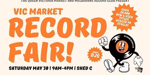 Vic Market Record Fair! 