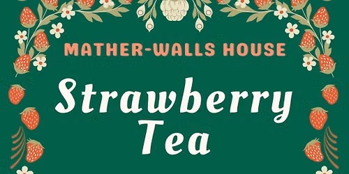 Canada Day Strawberry Tea