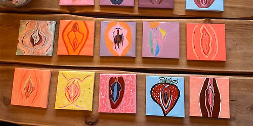 Vulva painting workshop