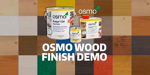 Osmo Hardwax-Oil Wood Finishes Demo