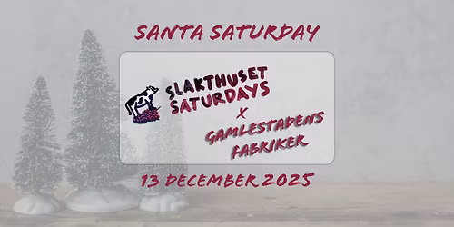 Slakthuset Saturdays 2025 \/ #08