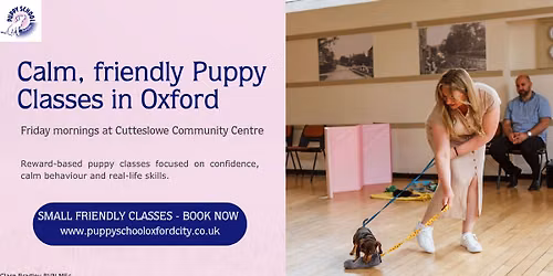 Puppy classes Oxford