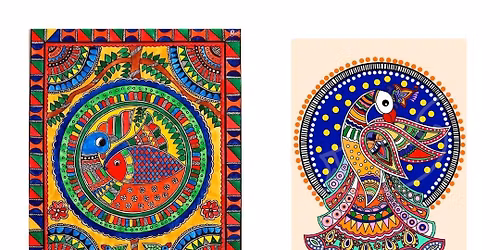 Madhubani Art (Indian Folk Art) workshop
