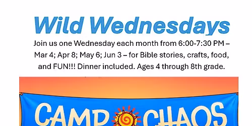 Wild Wednesdays