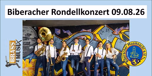 Biberacher Rondellkonzert 09.08.2026 - Brassmusix