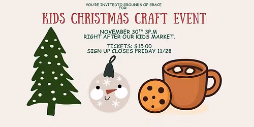 Kids Christmas Craft Event