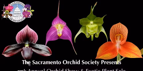SOS 77th Annual Orchid Show & Exotic Plant Sale