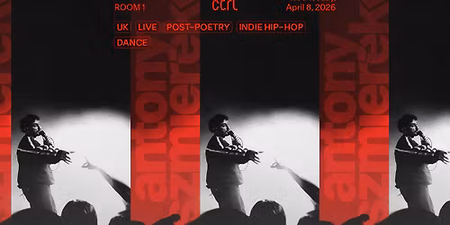 ctrl LIVE: Antony Szmierek [UK]