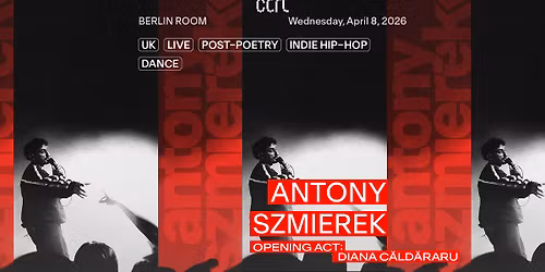 ctrl LIVE: Antony Szmierek [UK]