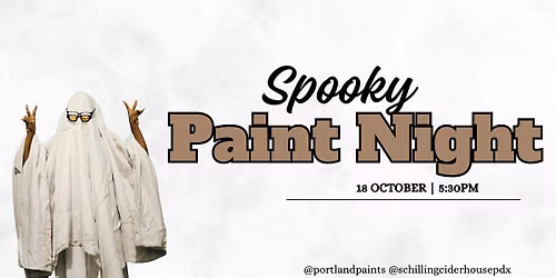 Spooky Paint Night at Schilling Cider House PDX