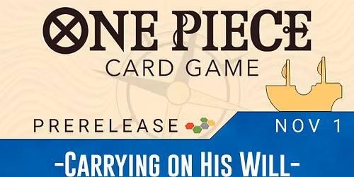 Carrying on His Will Prerelease | One Piece