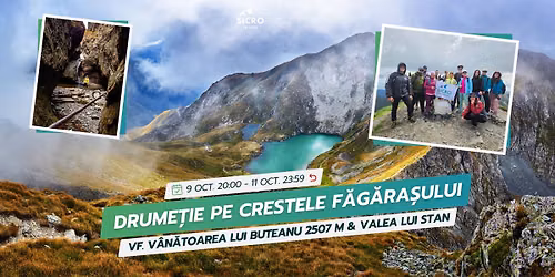 Drume\u021bie pe crestele F\u0103g\u0103ra\u0219ului \u27a4 Vf. V\u00e2n\u0103toarea lui Buteanu 2507 m & Valea lui Stan