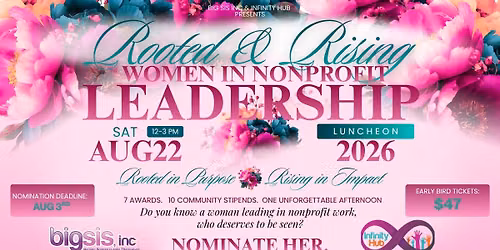 Rooted & Rising: Women in Nonprofit Leadership Luncheon