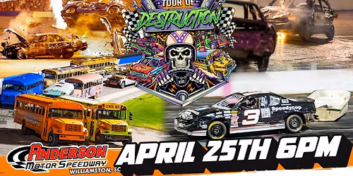 TOUR OF DESTRUCTION - ANDERSON MOTOR SPEEDWAY