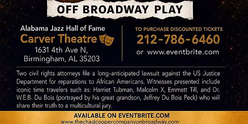 Chad Lawson Cooper\u2019s Justice on Trial Reloaded Birmingham