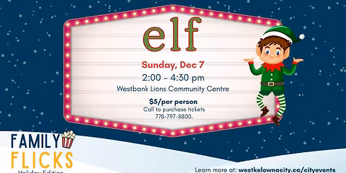 Family Flicks \u2013 Holiday Edition: Elf