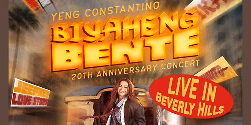 \u201cBIYAHENG BENTE\u201d Yeng Constantino\u2019s 20th Anniversary Concert