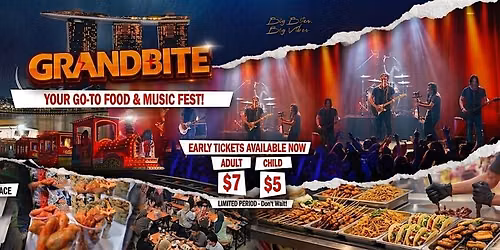 GrandBite @ Bayfront 2026: Food, Live Music & Family Fun
