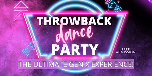 Throwback Dance Party at the Pfeiffer